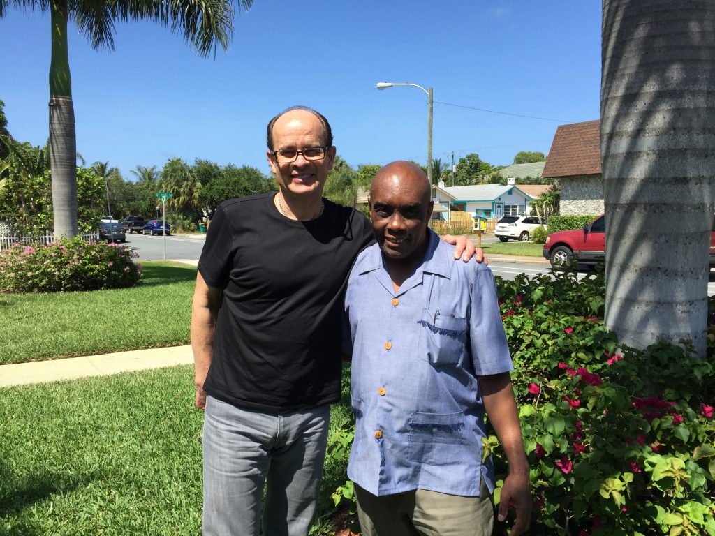 R to L: John Honaman and Father Joseph