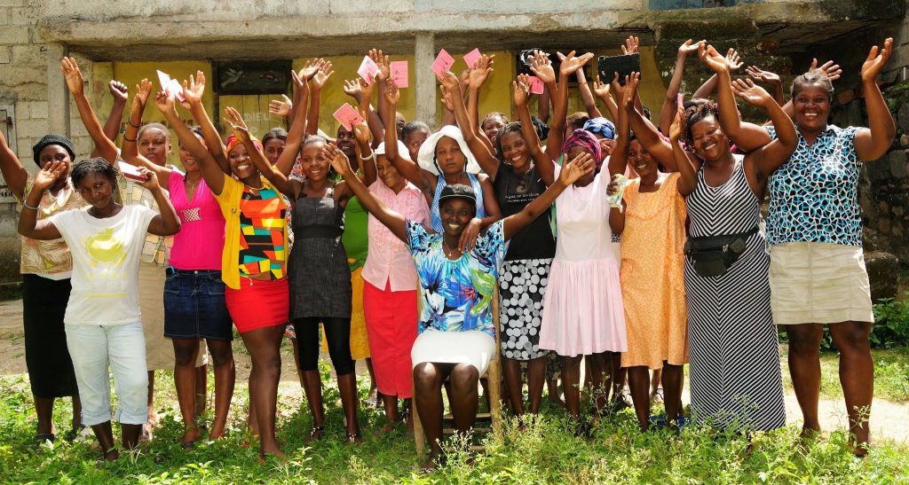 From the Fonkoze Facebook page (on International Women's Day). "We are honored today, as we are every day, to walk alongside the women of Haiti as they lift their families out of poverty. Women are the backbone (poto mitan) of Haiti’s economy, and are essential to building a better life for everyone in the country. To the women of Haiti, we salute you!"