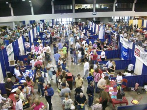 An bird's eye view of Taste of the West 2008