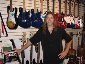 Larry Rein, who heads up the Rock School at Boomer's Music