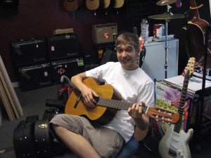 Matt Huber, Master of the Recording Studio at Boomer's
