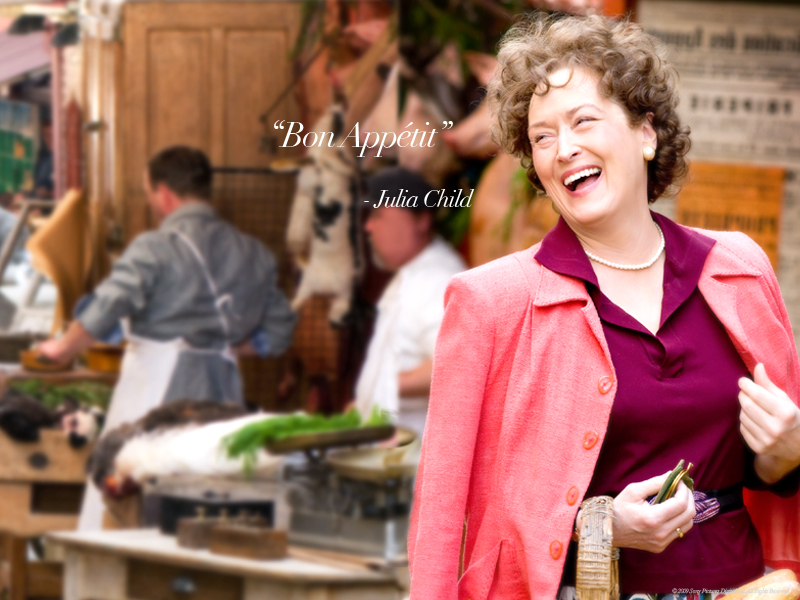 Meryl Streep plays Julia Child in "Julia & Julia"