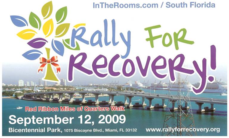 September, 2009 – Rally for Recovery at Bicentennial Park on September 12th