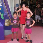 Alexa and Samantha with Betty Boop