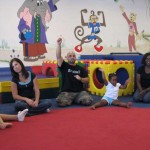 Mr. Anthony of My Gym leads “Circle Time”