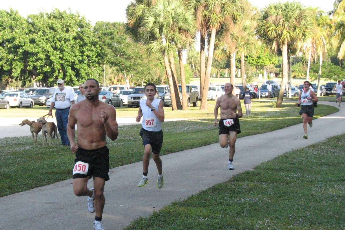 Runners nearing the finish line at the 3rd Annual Run for the Animals, Photo by Krista Martinelli.