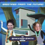 A postcard from the Spaceship Earth ride