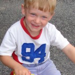 Evan Lewis turned 4 on January 2
