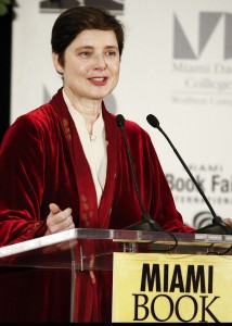 Isabella Rossellini at the Miami Book Fair