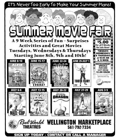Summer Movie Fair in Wellington