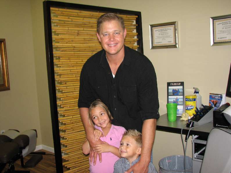 Dr. Randall Laurich and his kids, The Wellness Experience