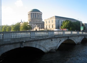 The River Liffey in Dublin City