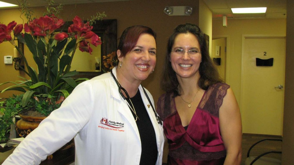 Dr. Vanessa Vizcaino and Heather Loguidice, ARNP