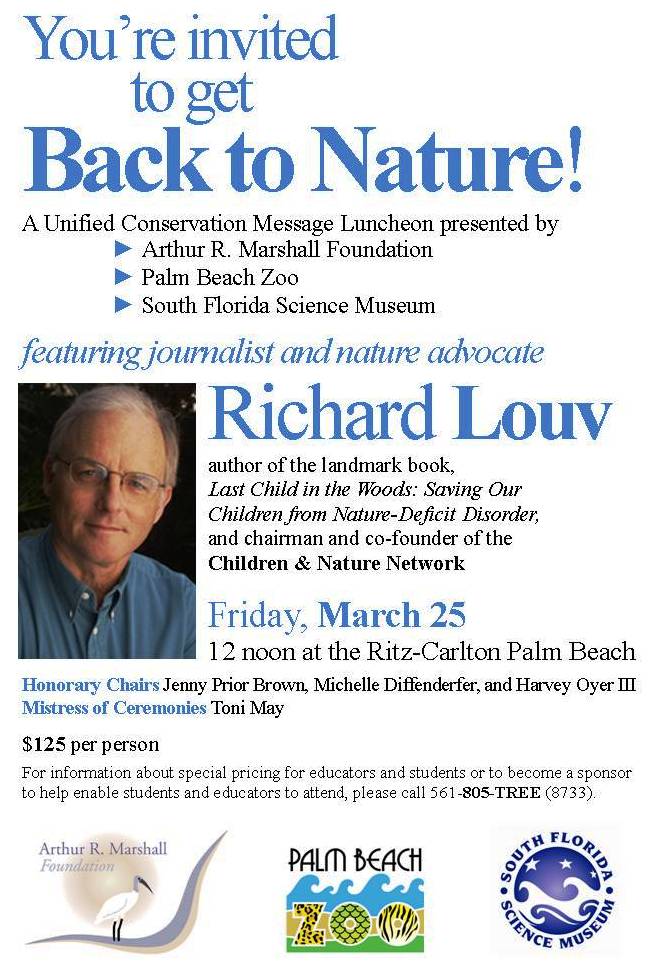 March, 2011 – Back to Nature on March 25th