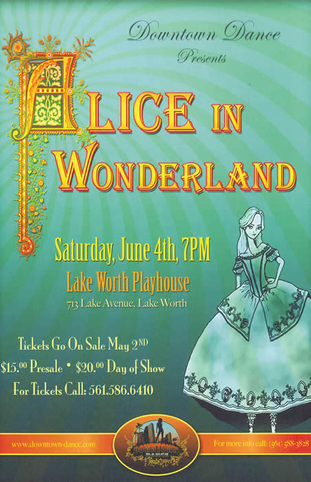 June, 2011 – Alice in Wonderland at the LW Playhouse