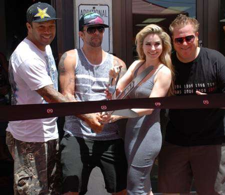 Rock Hard Taco Ribbon Cutting in Boca Raton - August, 2011.