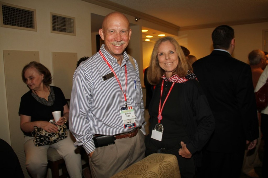 Dennis Lipp and Doreen Baxter of Loxahatchee, visiting the C-PAC conference in Orlando on September 27th. Photo by Carol Porter.