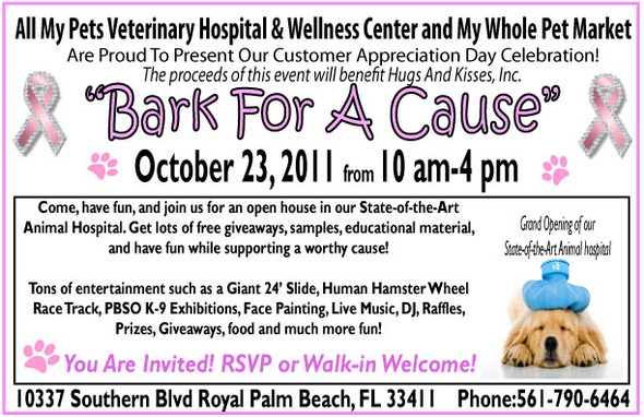 October, 2011 – BARK FOR A CAUSE