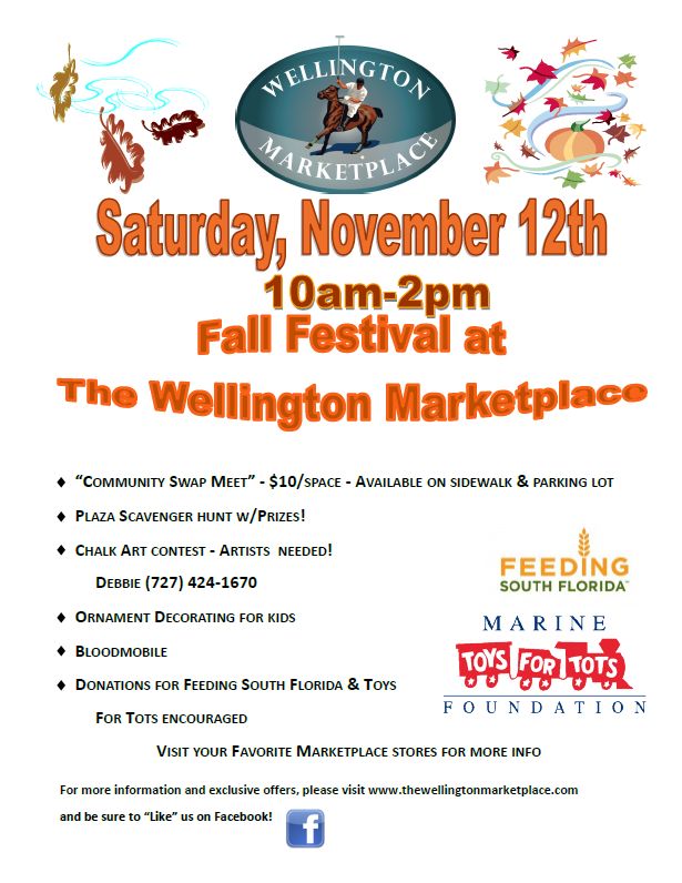 November, 2011 – Fall Festival at Wellington Marketplace
