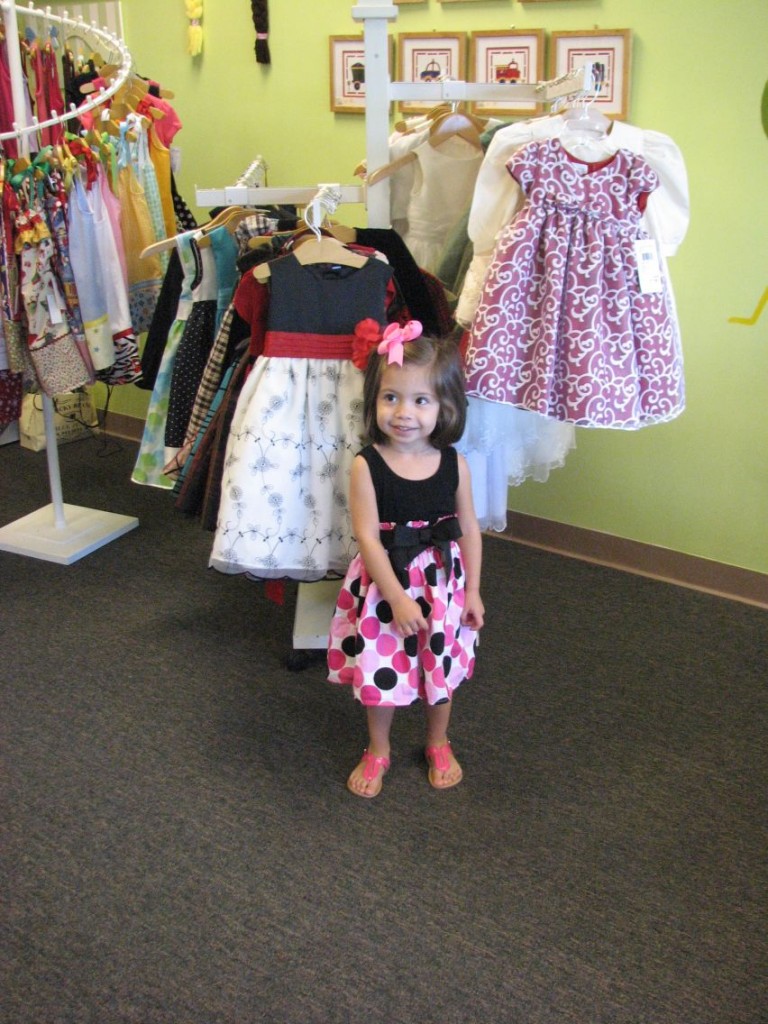 Young model shows off a cute outfit at LadyBugs of Wellington. See related story under "AW Spotlight." 