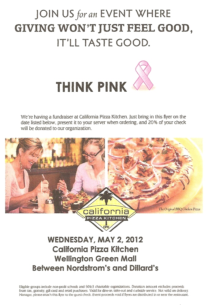 April, 2012 – ThinkPink CPK Night