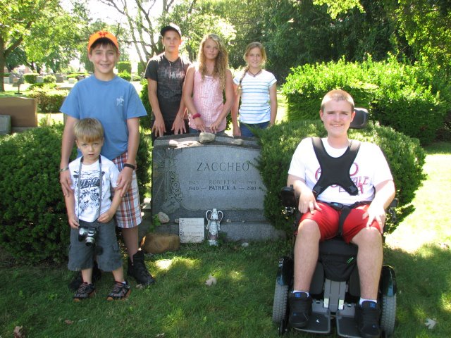Pierson Gossett visits New York and visits the grave of his beloved grandfather. THANKS to all who donated and helped with his comedy fundraiser back in January of this year!