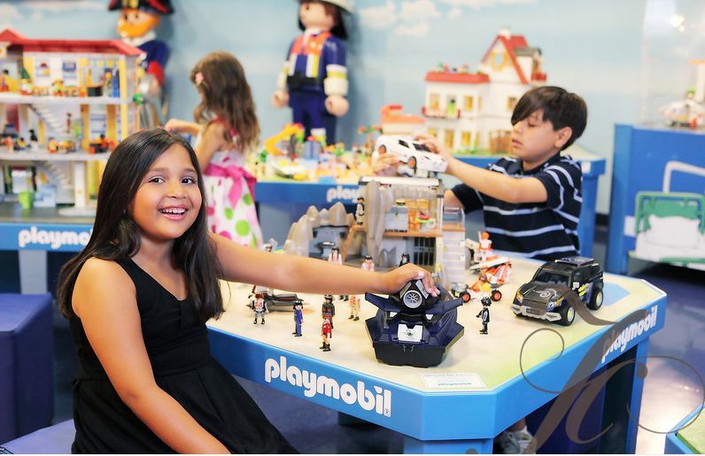 Playmobil FunPark in Palm Beach Gardens - a cool place to be in the hot summer...and a great place for birthday parties.  See related story this month under "AW Spotlight."
