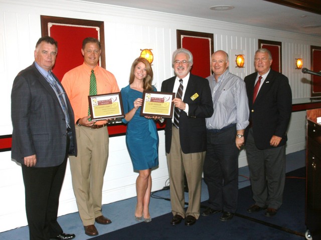 At the June Wellington Chamber luncheon, weather forecaster Kait Parker was the speaker and Dr. Randy Laurich of the Wellness Experience was the sponsor. Photo by Carol Porter.