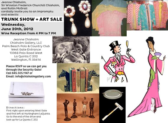 June, 2012 – Trunk Show and Art Show