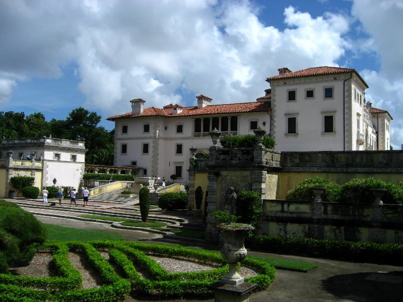 Vizcaya Museum Gardens in Miami, FL.