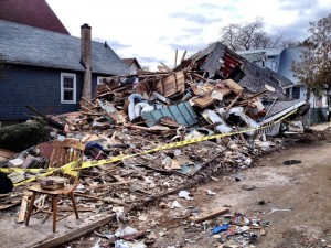 Destruction on Staten Island