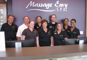 The staff at the new Massage Envy in Wellington, FL (in the Whole Foods plaza).