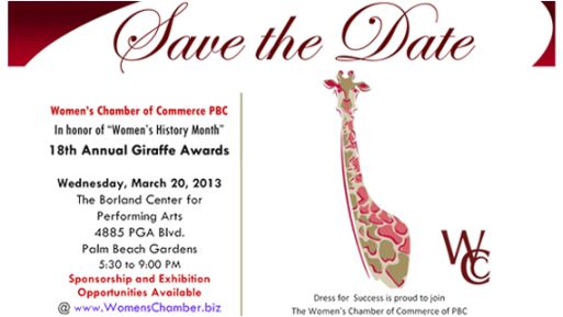March, 2013 – Giraffe Awards on March 20, 2013