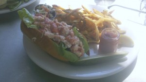 Lobster Roll at Longboards