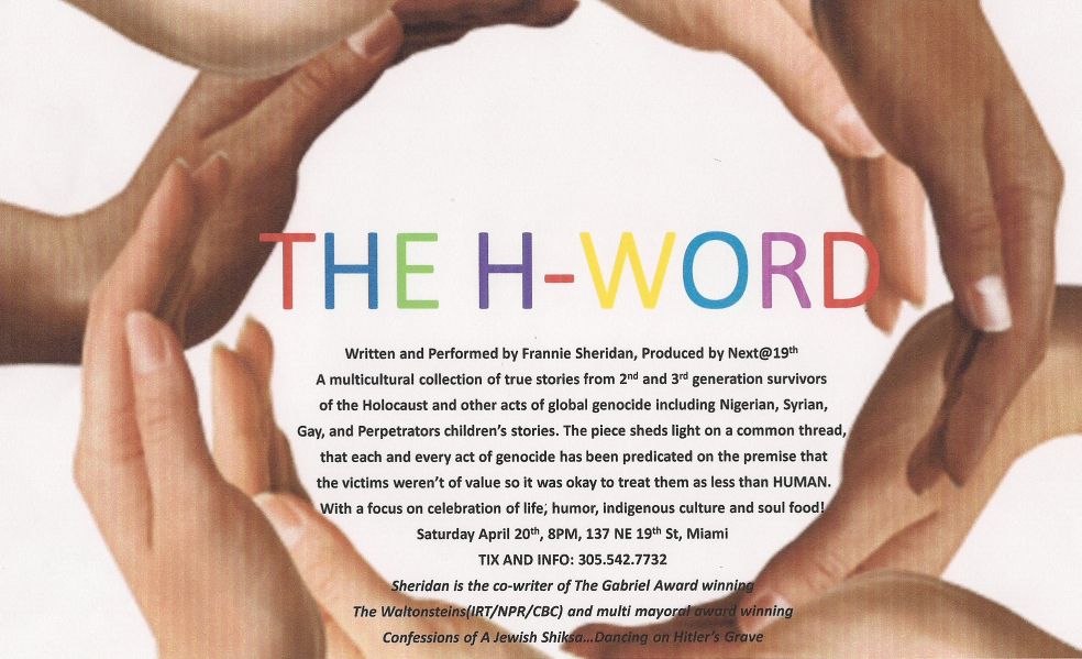 April, 2013 – The H Word