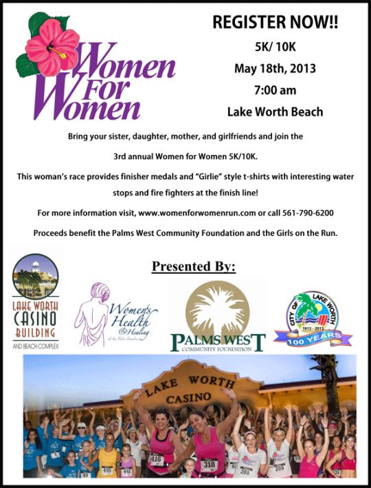 May, 2013 – Women for Women 5K Run