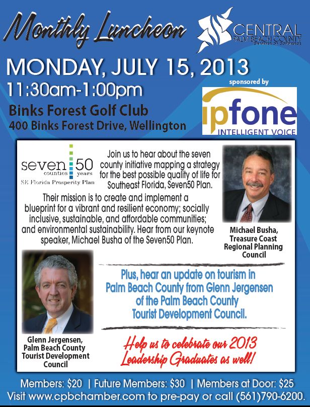 July, 2013 – CPBC Chamber July Luncheon