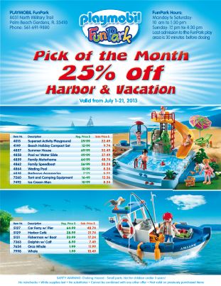 July, 2013 – Playmobil Pick of the Month
