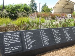 The 9/11 Memorial at the Pentagon.