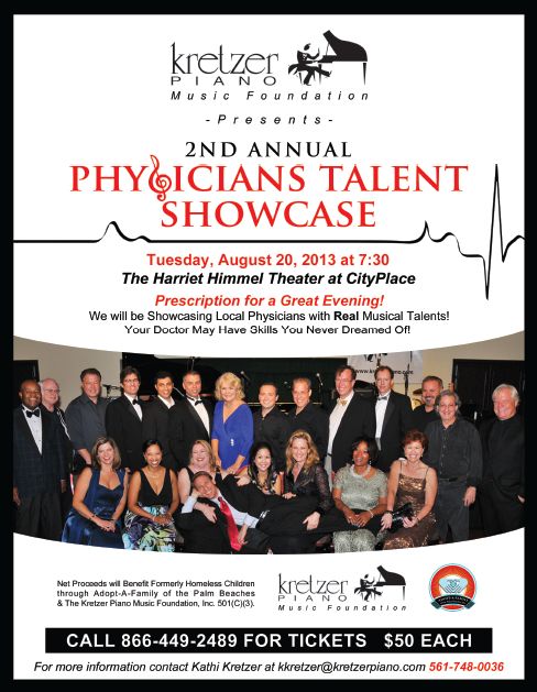 August, 2013 – 2nd Annual Physicians Talent Showcase