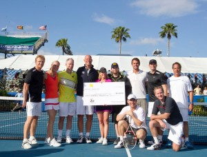 2012 Check Presentation - 23rd Annual Chris Evert/Raymond James Pro-Celebrity Tennis Classic 