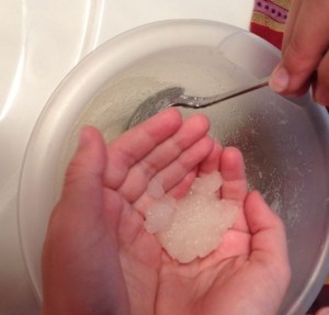 All natural sugar scrub leaves your hands smooth and soft.