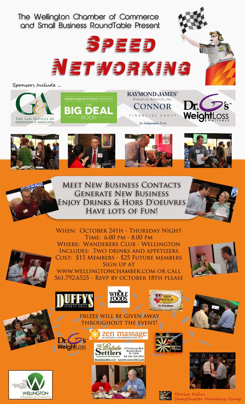 October, 2013 – Wellington Chamber’s Speed Networking