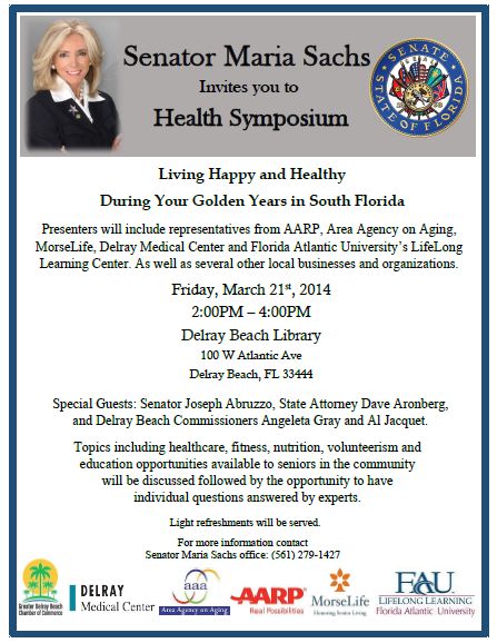 March, 2013 – Health Symposium