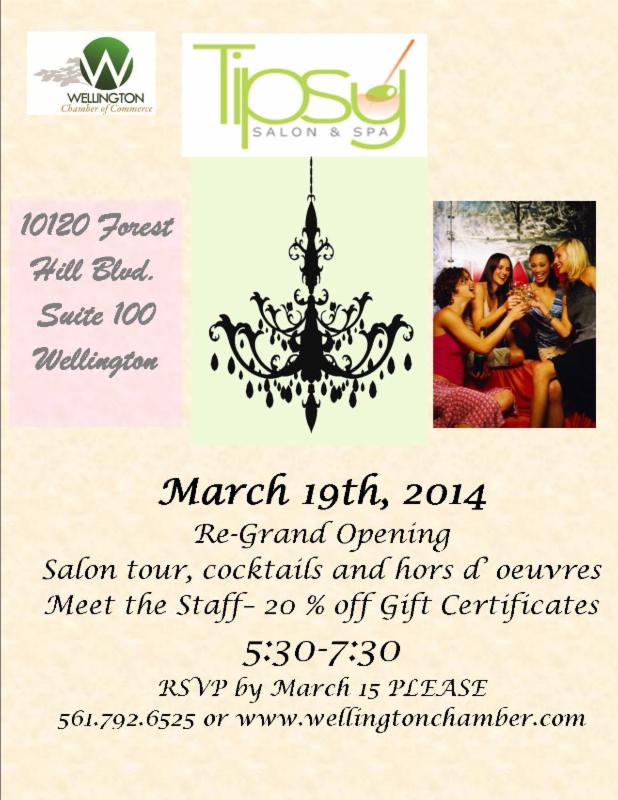 March, 2014 – Tipsy’s Re-Grand Opening