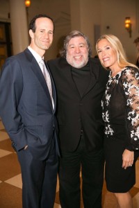 Ben Gordon, Steve Wozniak, and Elizabeth Gordon