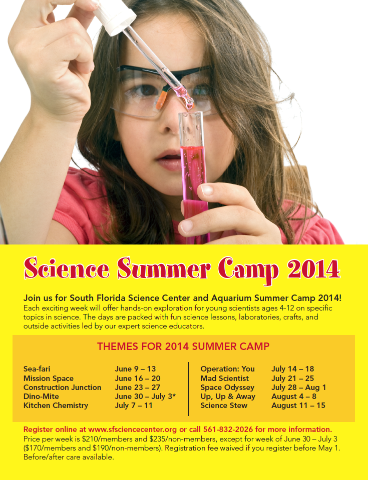 June, 2014 – Summer Science Camp