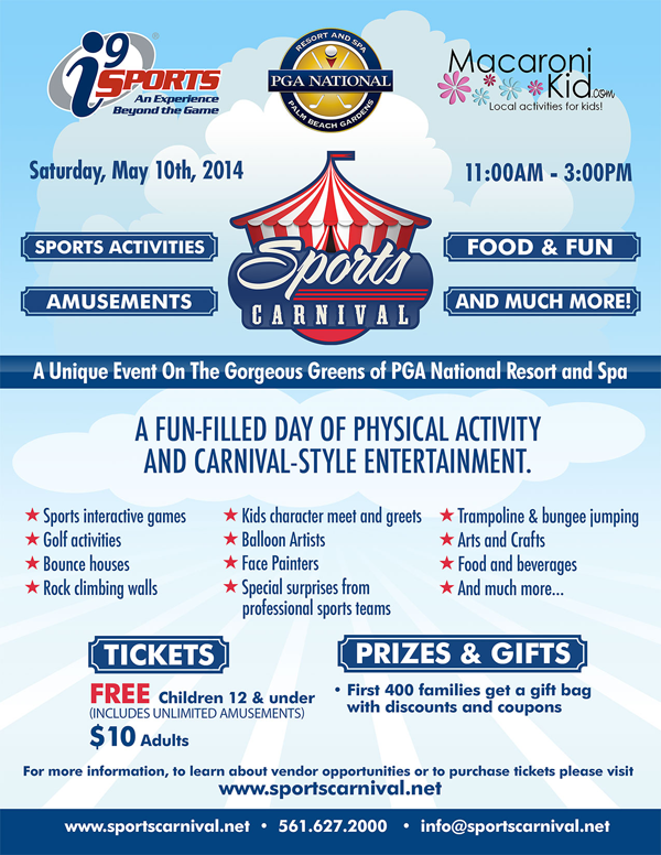 May, 2014 – i9 Sports Carnival on May 10th