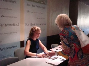 Book signing. Photo by Marla Silverman.