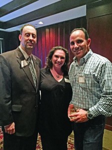 Brian Seymour, Shuly Oletzky and Keith Spina. Photo courtesy of Easter Seals Florida.